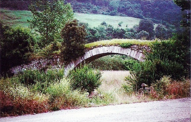 Puente románico en Treceño